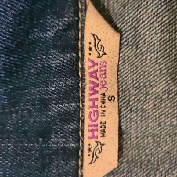 Highway jean jacket size small juniors - Picture 7 of 8